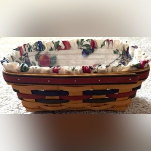 LONGABERGER 1998 SHADES OF AUTUMN BAKERS BOUNTY BASKET SET/NEW!